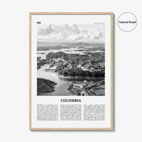 Colombia Print Black and White No 1, Colombia Wall Art, Colombia Poster, Colombia Photo, Bogota, Bogotá, Medellin, Cali, South America