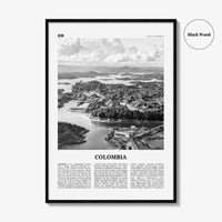 Colombia Print Black and White No 1, Colombia Wall Art, Colombia Poster, Colombia Photo, Bogota, Bogotá, Medellin, Cali, South America