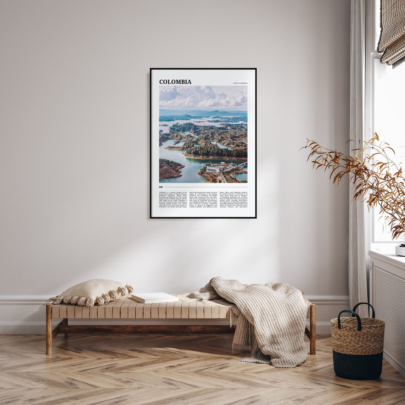 Colombia Travel Color No 2 Poster