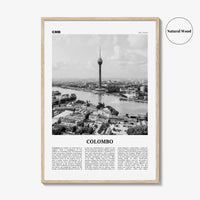 Colombo Print Black and White, Colombo Wall Art, Colombo Poster, Colombo Photo, Colombo Wall Decor, Sri Lanka, Kolamba, Koḻumpu, Asia