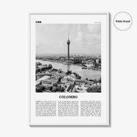 Colombo Print Black and White, Colombo Wall Art, Colombo Poster, Colombo Photo, Colombo Wall Decor, Sri Lanka, Kolamba, Koḻumpu, Asia