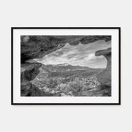 Colorado Landscape B&W Poster