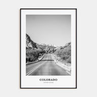 Colorado Portrait B&W No 2 Poster