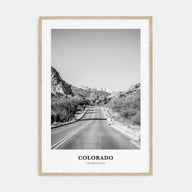 Colorado Portrait B&W No 2 Poster