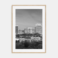Colorado Springs Photo B&W Poster