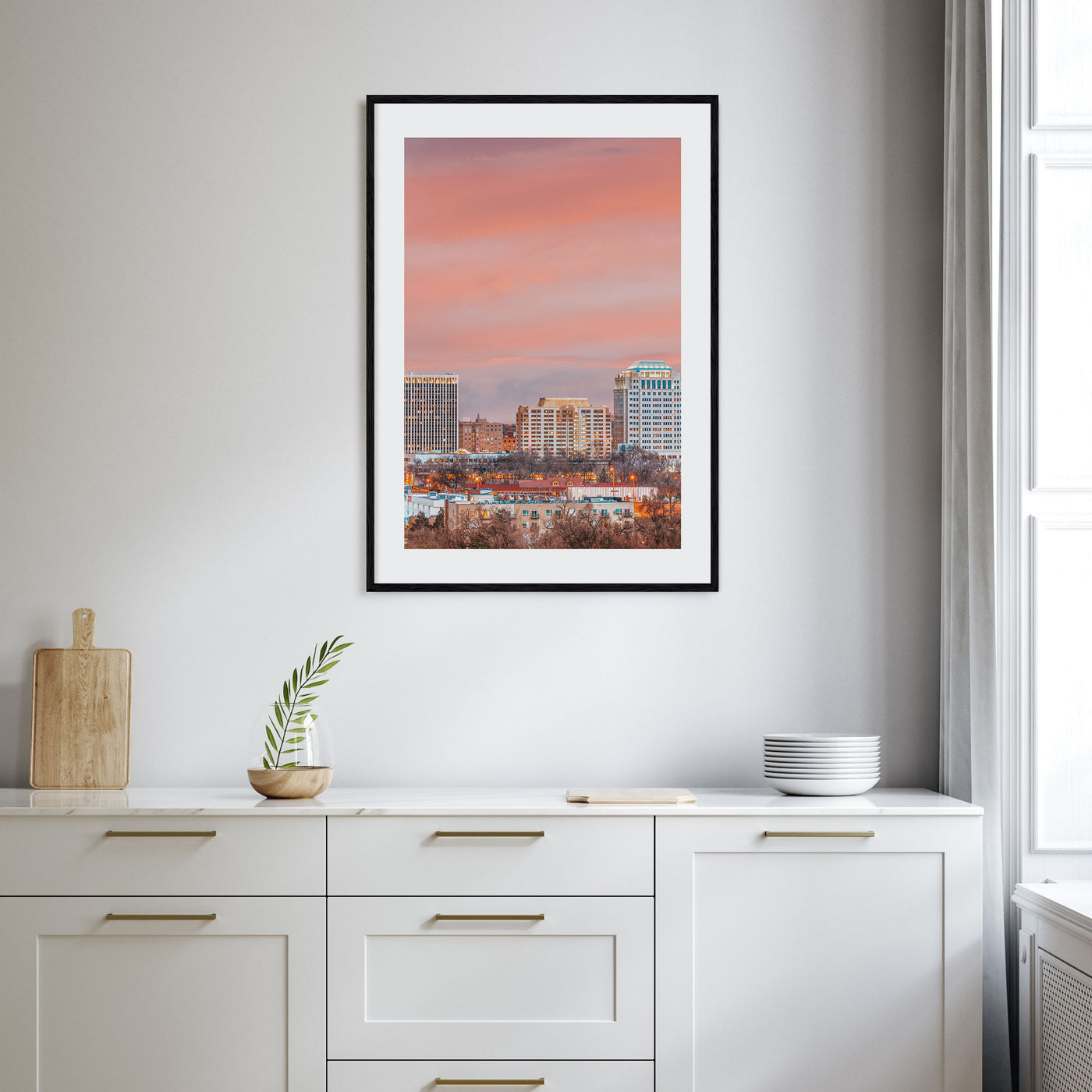 Colorado Springs Photo Color Poster