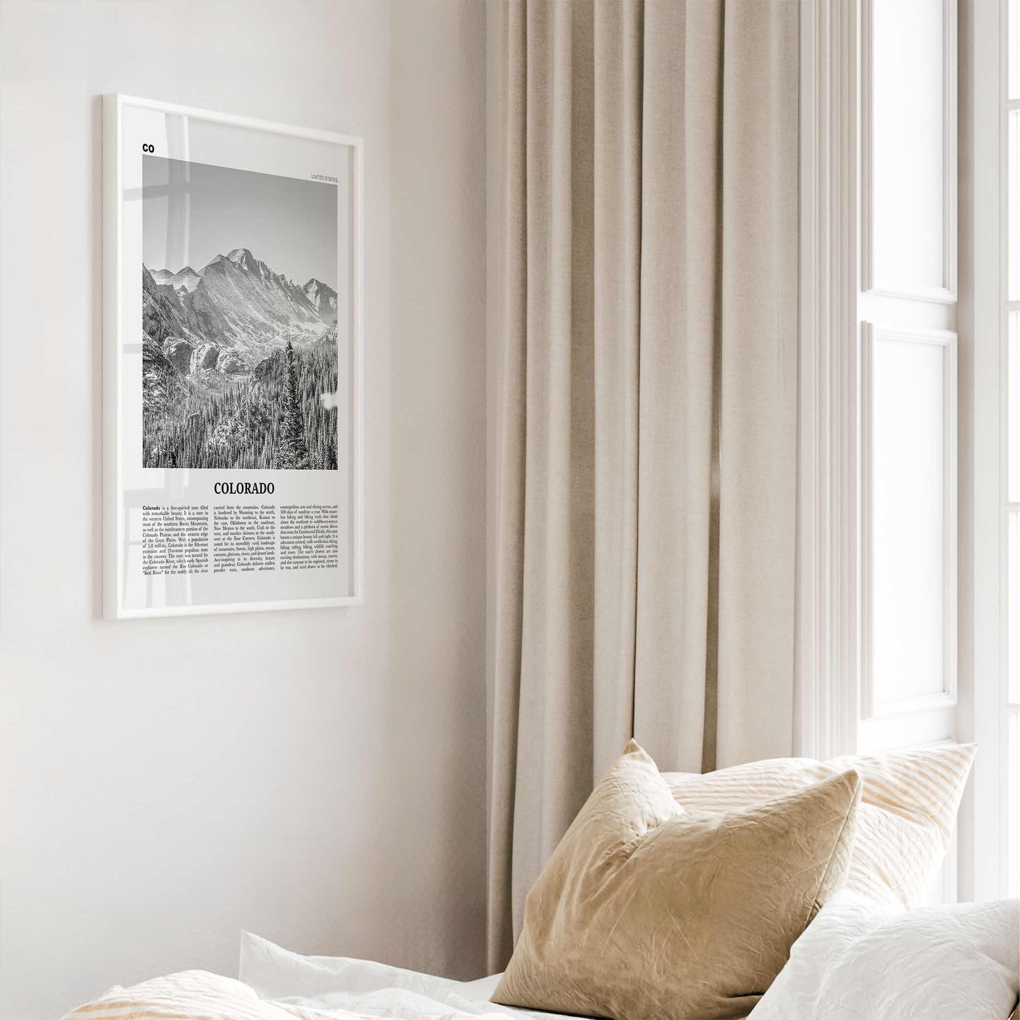 Colorado Print Black and White No 1, Colorado Wall Art, Colorado Poster, Colorado Photo, Colorado Wall Decor, USA, United States