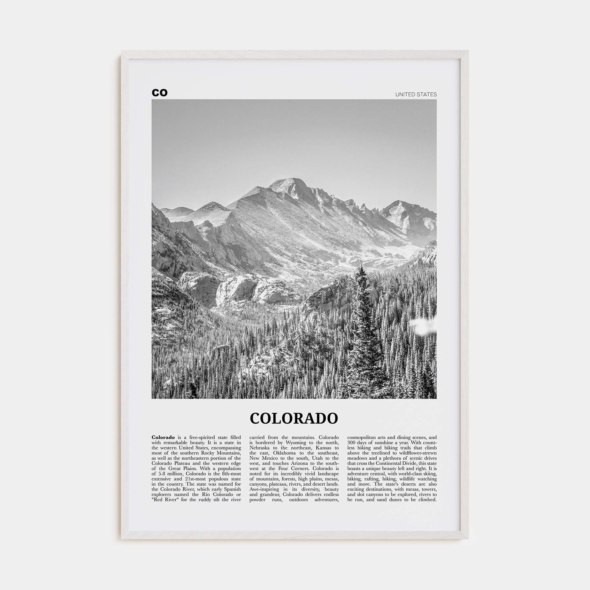 White Wood Frame 1