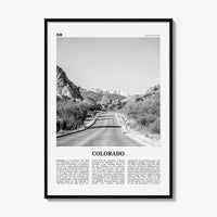 Colorado Print Black and White No 2, Colorado Wall Art, Colorado Poster, Colorado Photo, Colorado Wall Decor, USA, United States