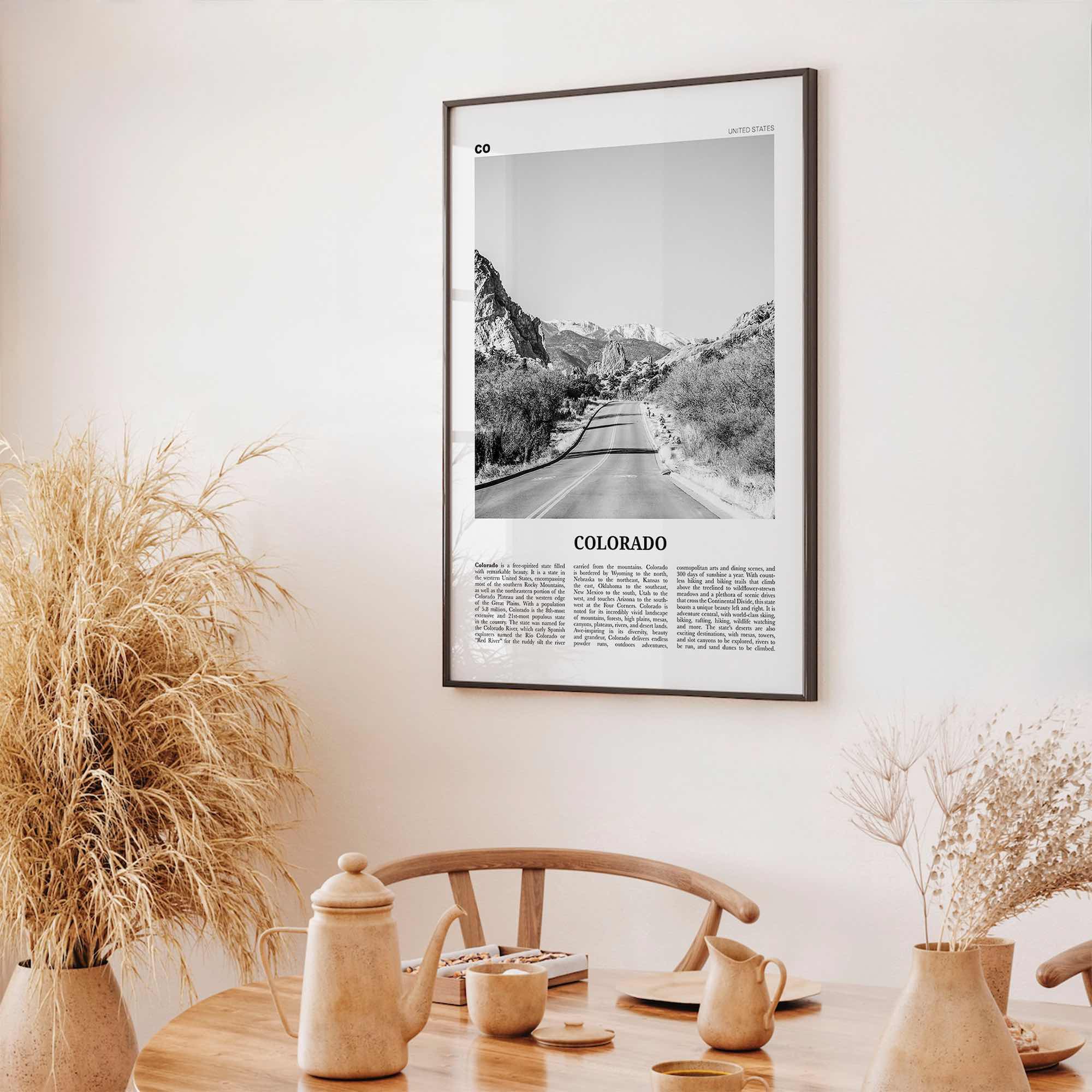 Colorado Print Black and White No 2, Colorado Wall Art, Colorado Poster, Colorado Photo, Colorado Wall Decor, USA, United States