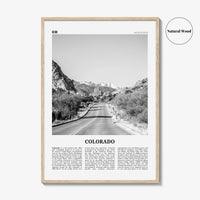Colorado Print Black and White No 2, Colorado Wall Art, Colorado Poster, Colorado Photo, Colorado Wall Decor, USA, United States