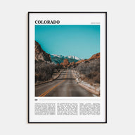Colorado Travel Color No 2 Poster
