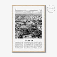 Colosseum Print Black and White, Colosseum Wall Art, Colosseum Poster, Colosseum Photo, Colosseum Wall Décor, Colosseum Map, Rome, Italy
