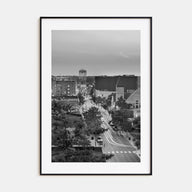 Columbia, Missouri Photo B&W Poster