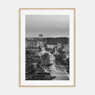 Columbia, Missouri Photo B&W Poster