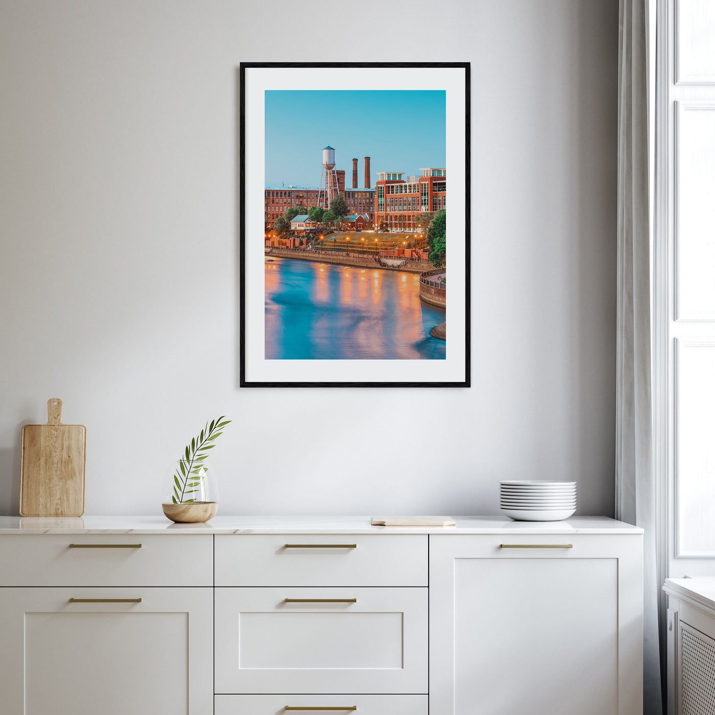 Columbus, Georgia Photo Color Poster