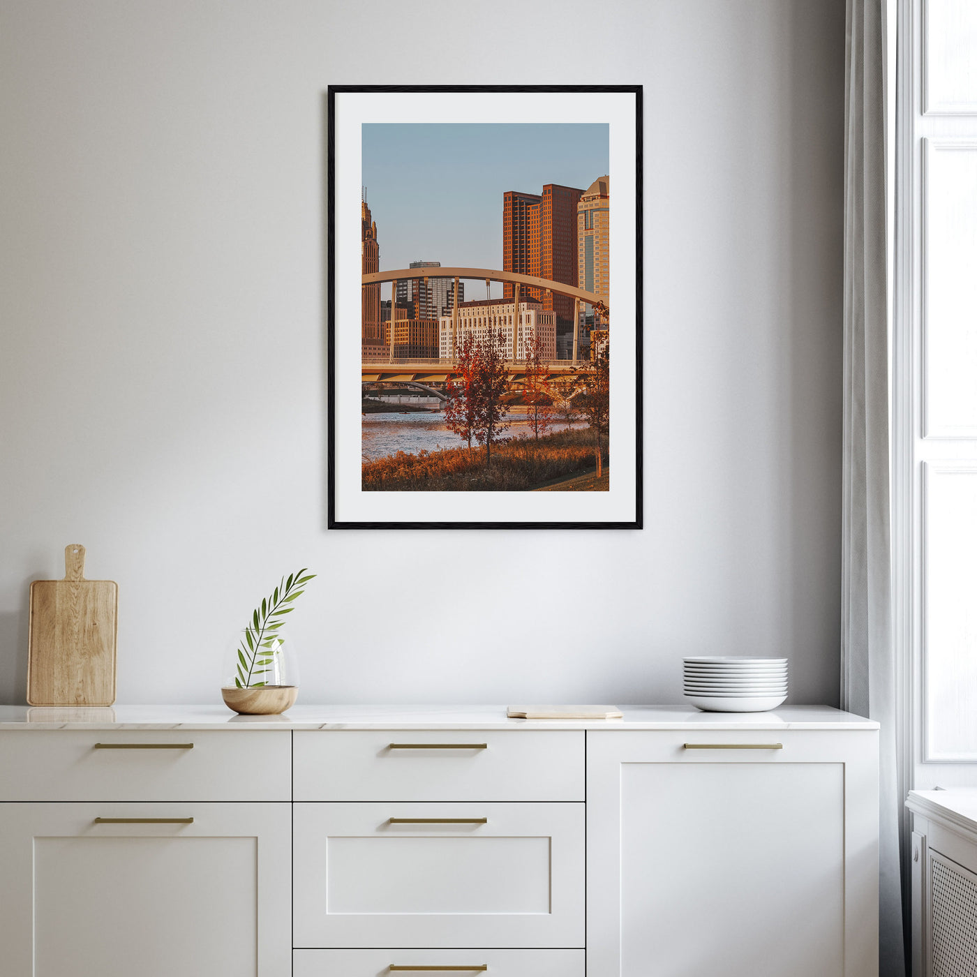 Columbus, Ohio Photo Color No 2 Poster