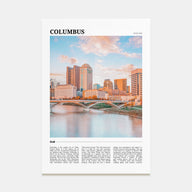 Columbus, Ohio Travel Color No 1 Poster