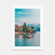Como Lake Photo Color Poster