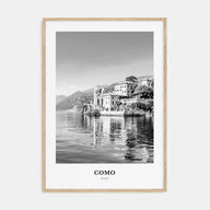 Como Portrait B&W No 1 Poster