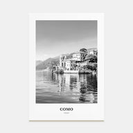 Como Portrait B&W No 1 Poster