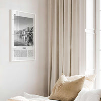 Como Print Black and White No 1, Como Wall Art, Como Poster, Como Photo, Como Wall Decor, Lake Como Print, Italy, Lago di Como, Italia