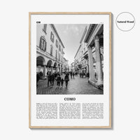 Como Print Black and White No 2, Como Wall Art, Como Poster, Como Photo, Como Wall Decor, Lake Como Print, Italy, Lago di Como, Italia