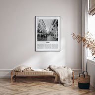 Como Travel B&W No 2 Poster