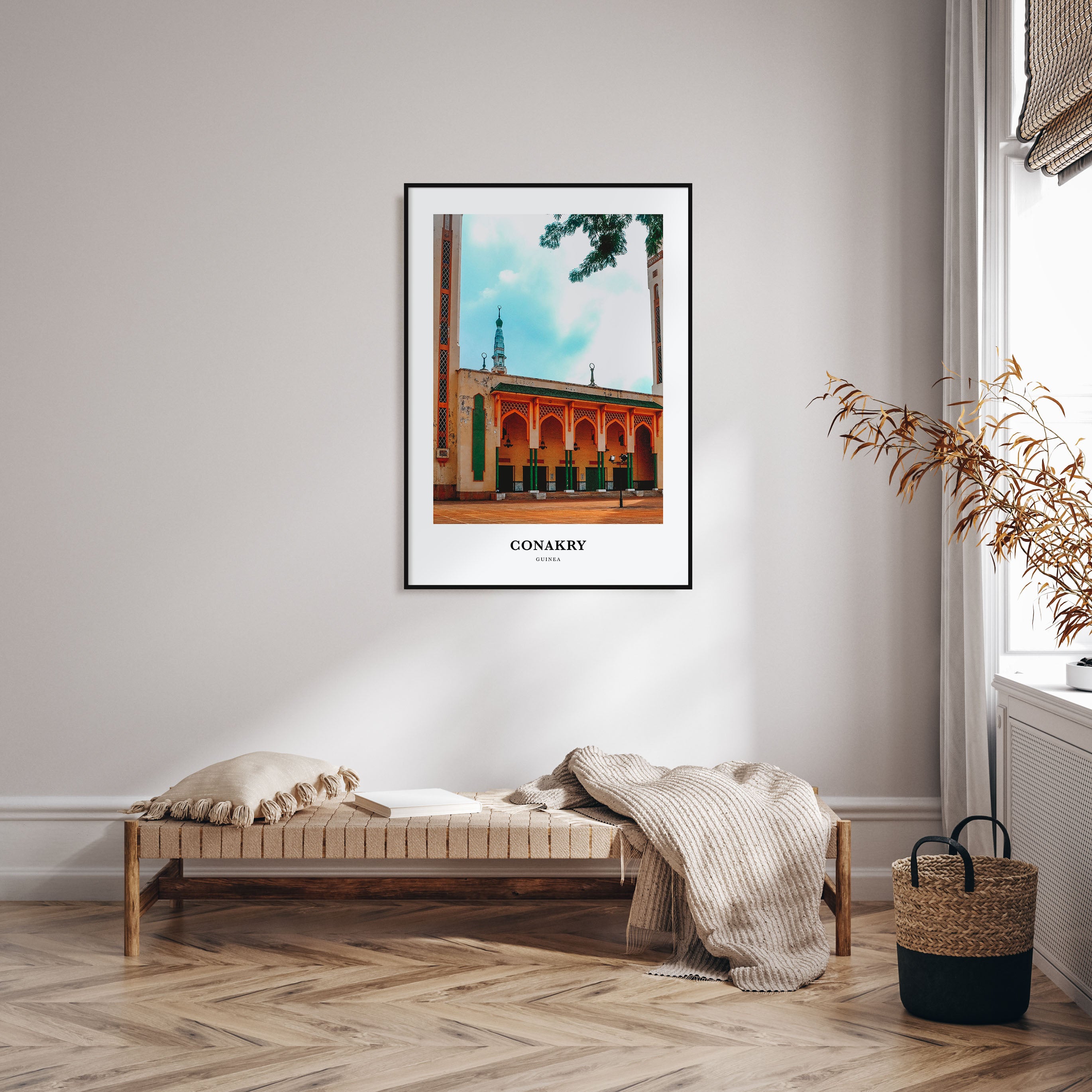 Conakry Portrait Color Poster