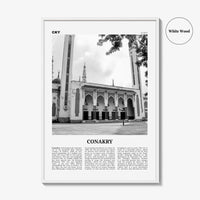 Conakry Print Black and White, Conakry Wall Art, Conakry Poster, Conakry Photo, Conakry Wall Décor, Guinea, Kɔnakiri, Africa
