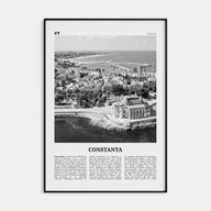 Constanta Travel B&W Poster