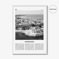 Constanta Print Black and White, Constanta Wall Art, Constanta Poster, Constanta Photo, Constanta Wall Décor, Constanta Map, Romania