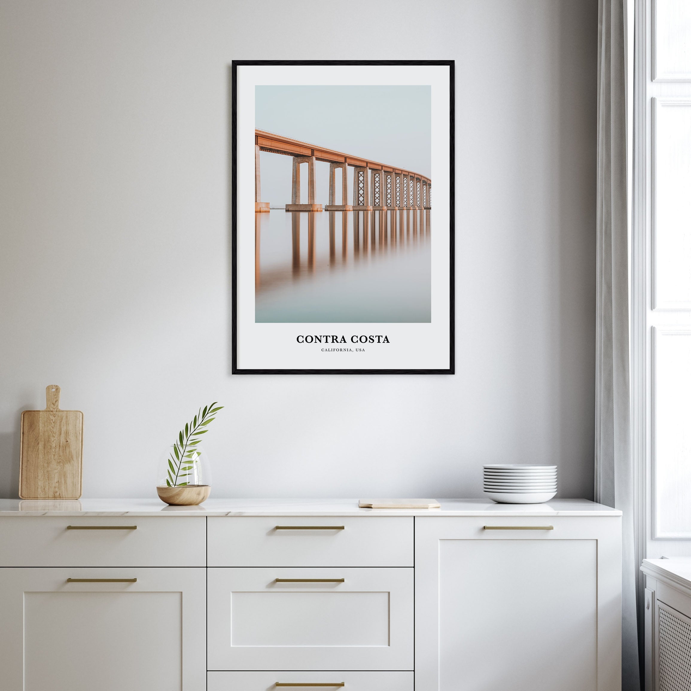 Contra Costa Portrait Color Poster