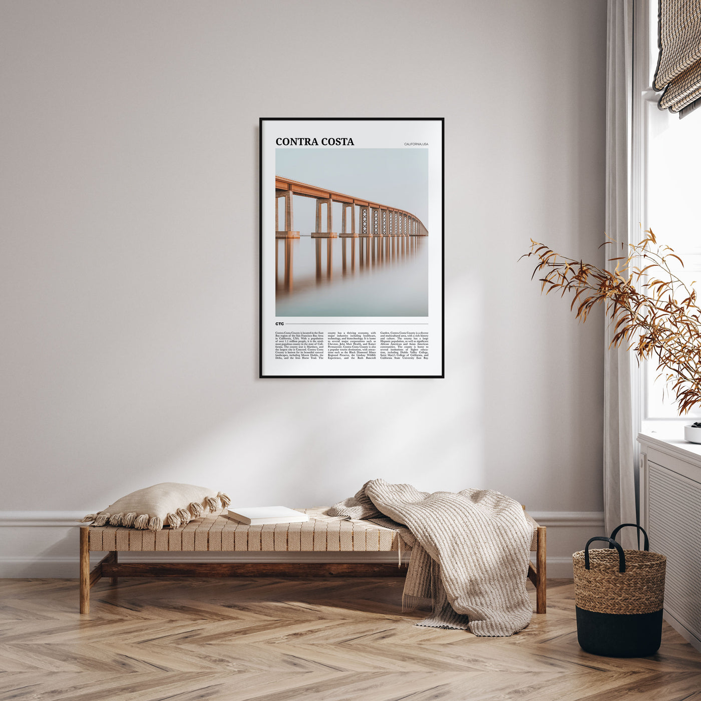 Contra Costa Travel Color Poster