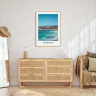 Coogee Beach Portrait Color No 2 Poster