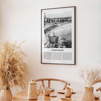 Coogee Beach Print Black and White No 1, Coogee Beach Wall Art, Coogee Beach Poster, Coogee Beach Photo, New South Wales, Australia