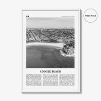 Coogee Beach Print Black and White No 2, Coogee Beach Wall Art, Coogee Beach Poster, Coogee Beach Photo, Coogee Beach Décor, Coogee Beach
