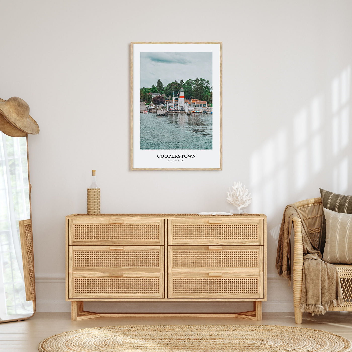 Cooperstown Portrait Color Poster