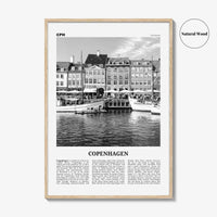 Copenhagen Print Black and White No 1, Copenhagen Wall Art, Copenhagen Poster, Copenhagen Photo, København, Danmark, Denmark, Europe