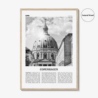 Copenhagen Print Black and White No 3, Copenhagen Wall Art, Copenhagen Poster, Copenhagen Photo, København, Danmark, Denmark, Europe
