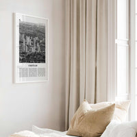 Coquitlam Print Black and White No 2, Coquitlam Wall Art, Coquitlam Poster, Coquitlam Photo, Coquitlam Wall Décor, Coquitlam Map, Canada