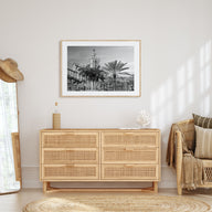 Coral Gables Landscape B&W Poster