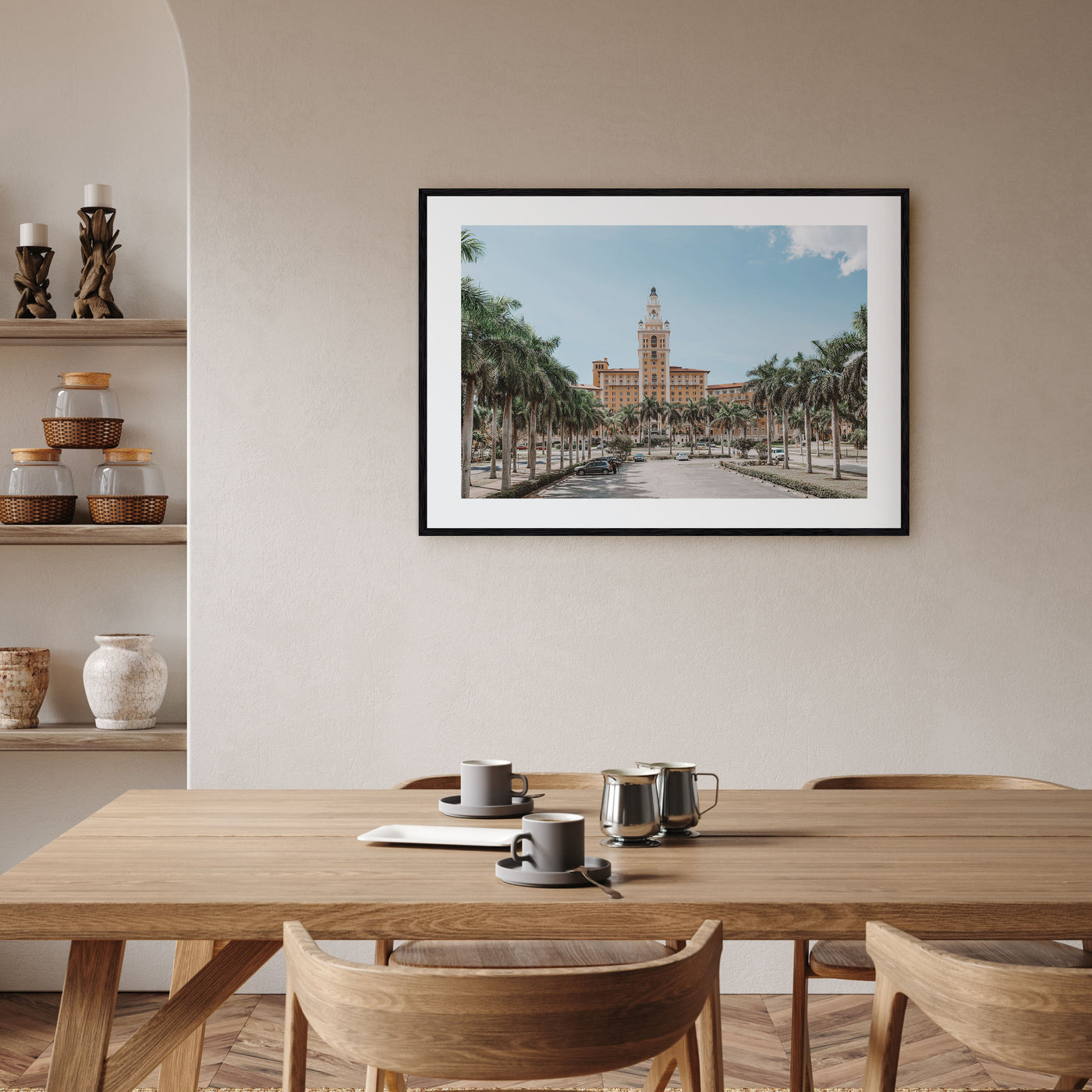 Coral Gables Landscape Color Poster