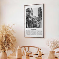 Cordoba Print Black and White Spain, Córdoba Wall Art, Córdoba Poster, Córdoba Photo, Córdoba Wall Decor, Andalucia, Spain, España, Europe