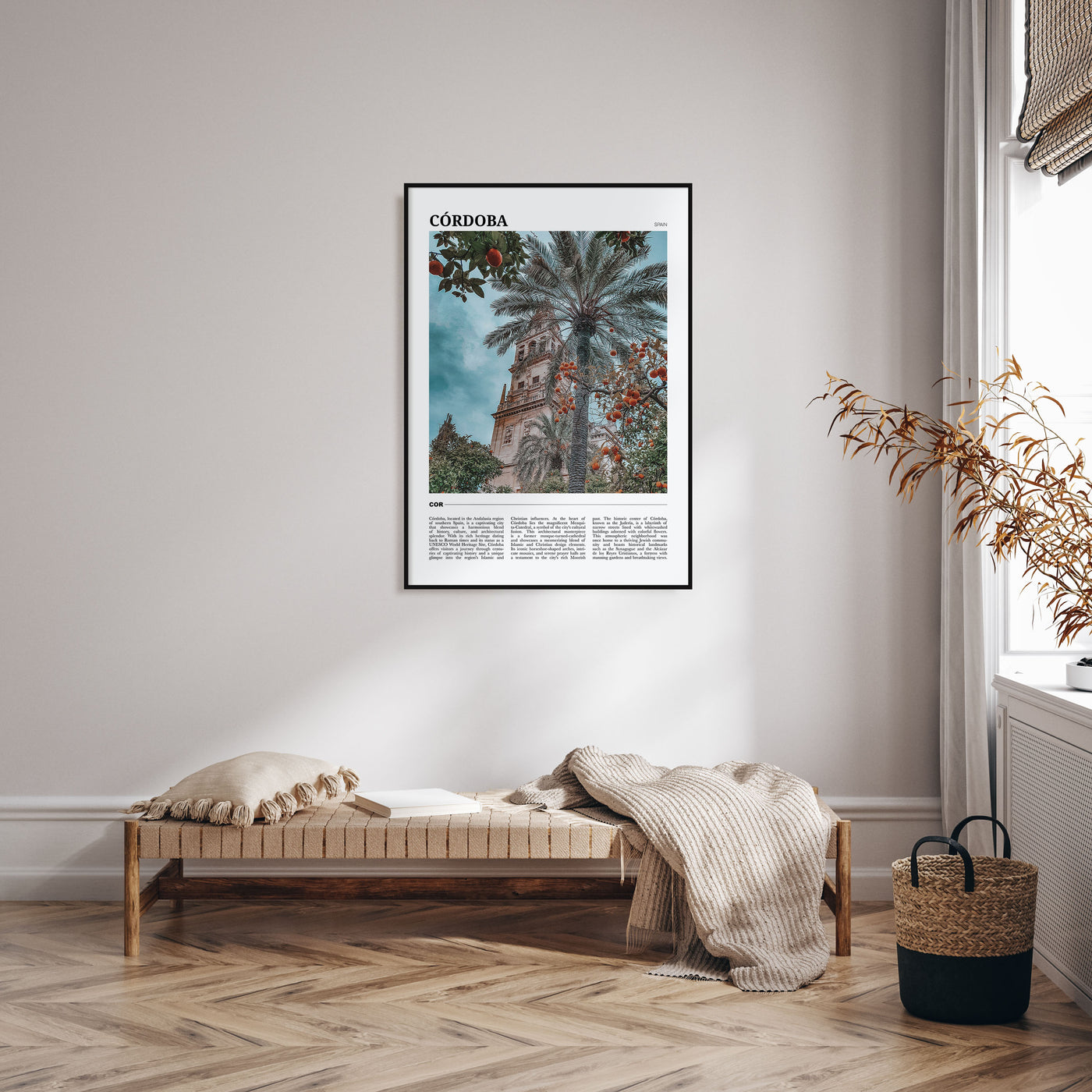 Córdoba, Spain Travel Color Poster