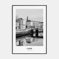 Cork Portrait B&W Poster