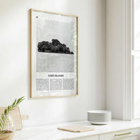 Corn Islands Print Black and White, Corn Islands Wall Art, Corn Islands Poster, Corn Islands Photo, Corn Islands Wall Décor, Nicaragua