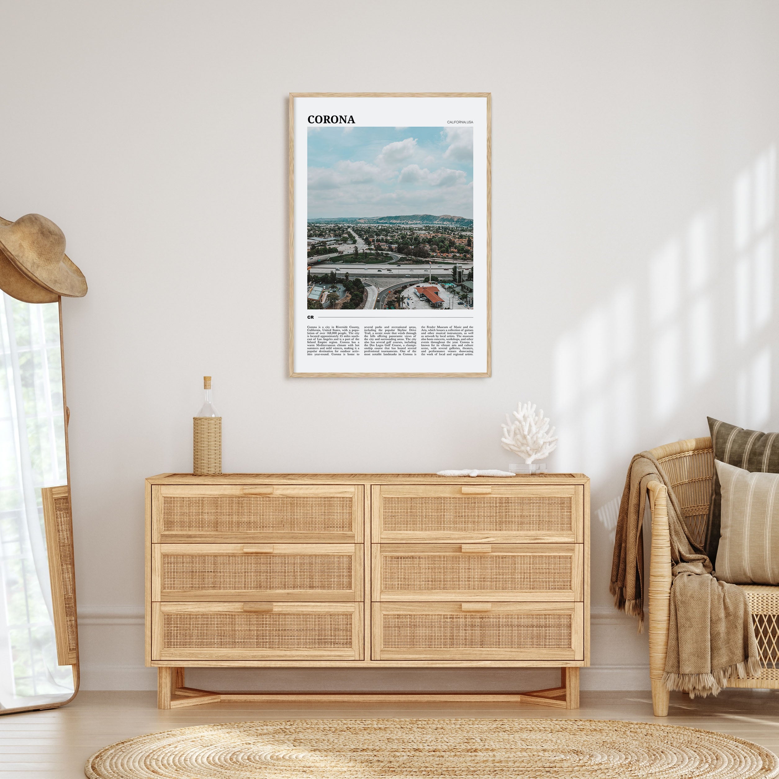 Corona Travel Color Poster