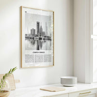 Corpus Christi Print Black and White, Corpus Christi Wall Art, Corpus Christi Poster, Corpus Christi Photo, Corpus Christi, Texas, USA