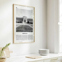 Corvallis Print Black and White, Corvallis Wall Art, Corvallis Poster, Corvallis Photo, Corvallis Map, Corvallis Wall Decor, Oregon, USA